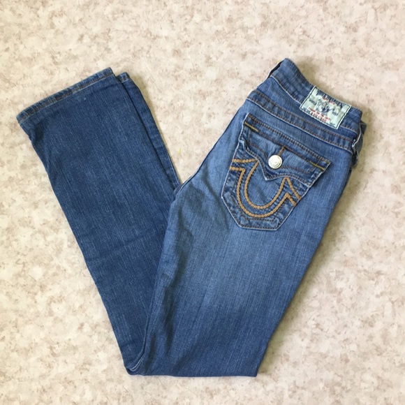 True Religion Denim - True Religion Hi-Rise Straight Jeans